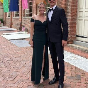 Windsor formal green dress